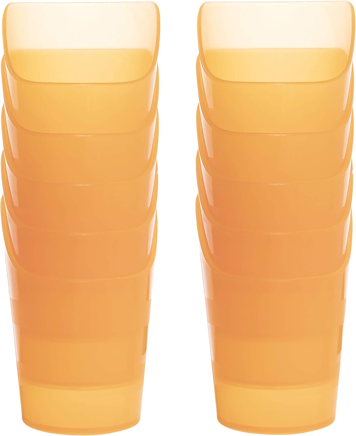 Special Supplies Pack of 10 Small Flexible Drinking Cups with Nose Mold Cutout for Physical Therapy, Recovery, and Rehabilitation, BPA-Free Drink Tumblers, 3 oz.
