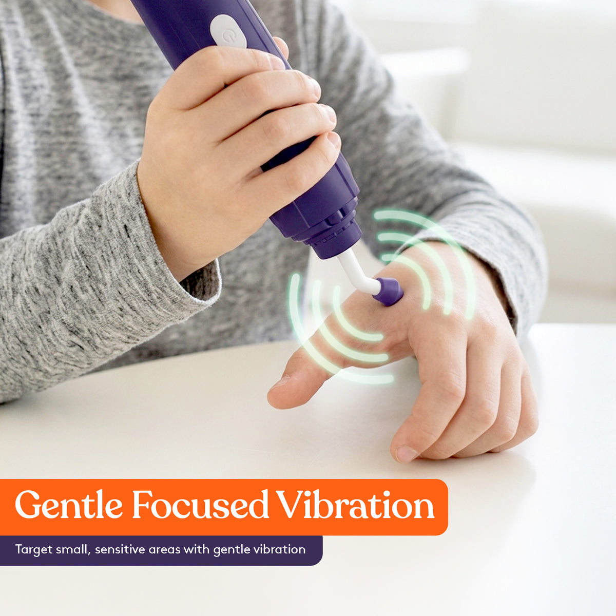 Special Supplies TheraVibe Point Massager, Rechargeable Handheld Targeted Massage- Vibration Massager with 6 Silicone Massage Tips, 3 Settings, USB Charging Cable and Travel Bag