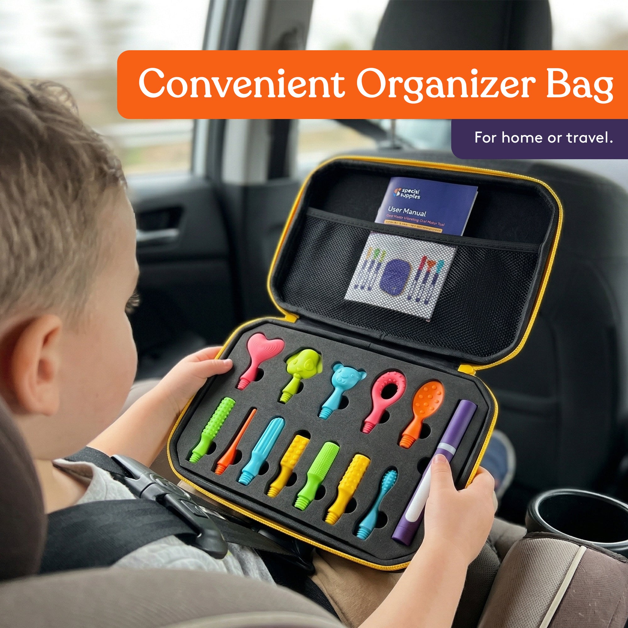 BUZZ BUDDY™ Oral Stimulation Kit (12 Tips Included)