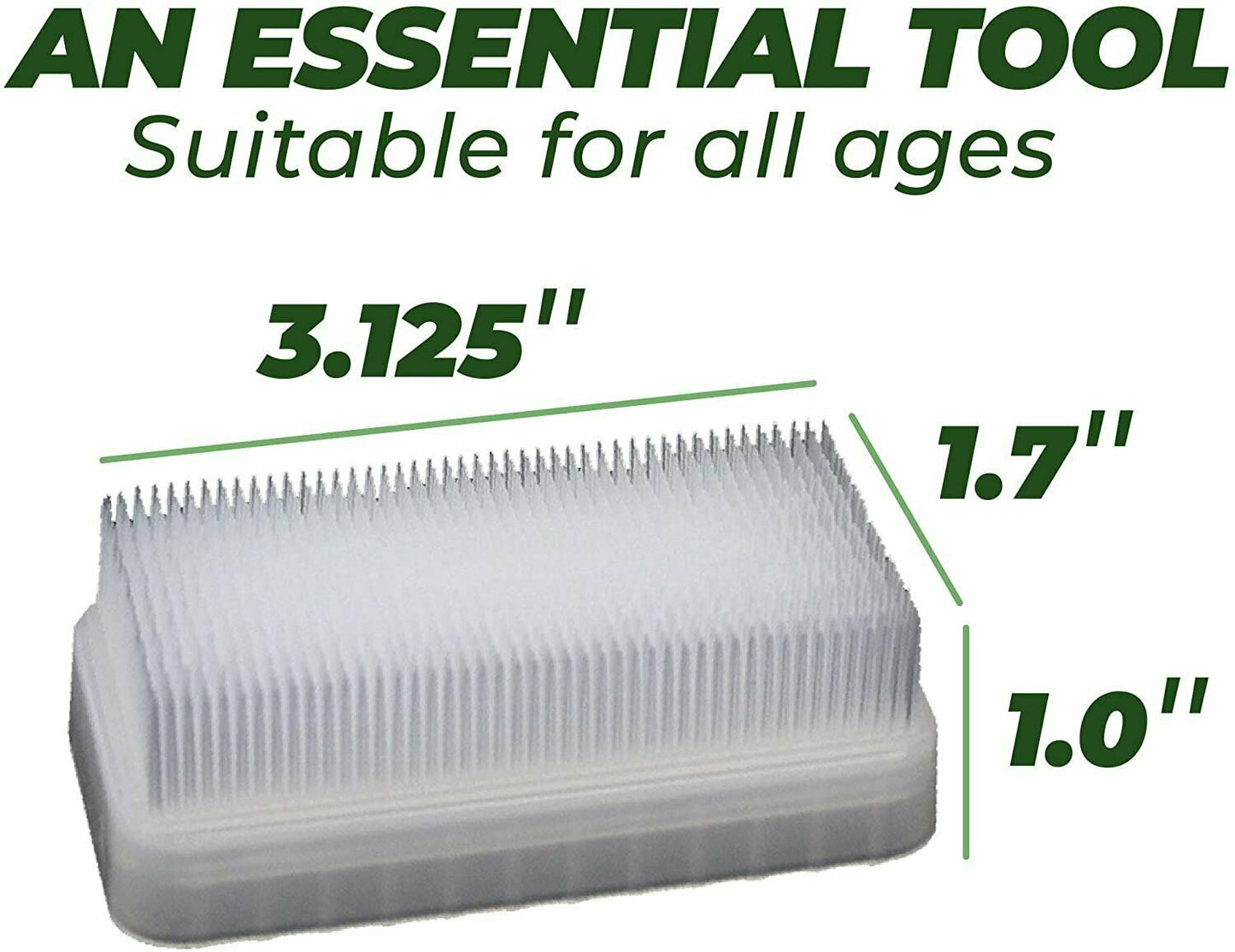 Wilbarger Therapy Brush - Therapressure Brush for Occupational Therapy for Sensory Brushing -Designed by Patricia Wilbarger - Use as Part of the Wilbarger Brushing Protocol - 12 Pack