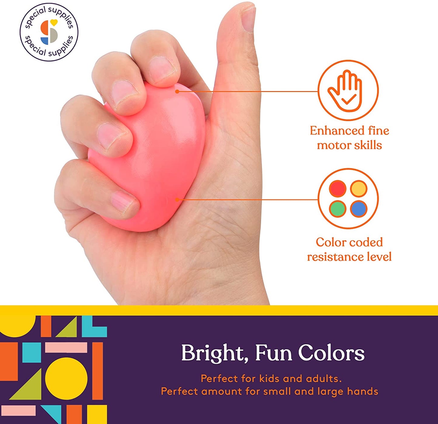 Therapy Putty (Primary Colors): 4 Pack
