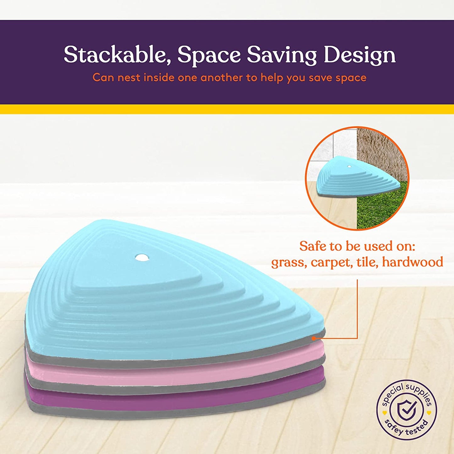 Stepping Stones (Unicorn Colors): 10 Piece Set