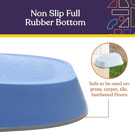 Stepping Stones for Kids Indoor and Outdoor Balance Blocks5 Set Promote Coordination, Balance Strength Child Safe Rubber, Non-Slip Edging
