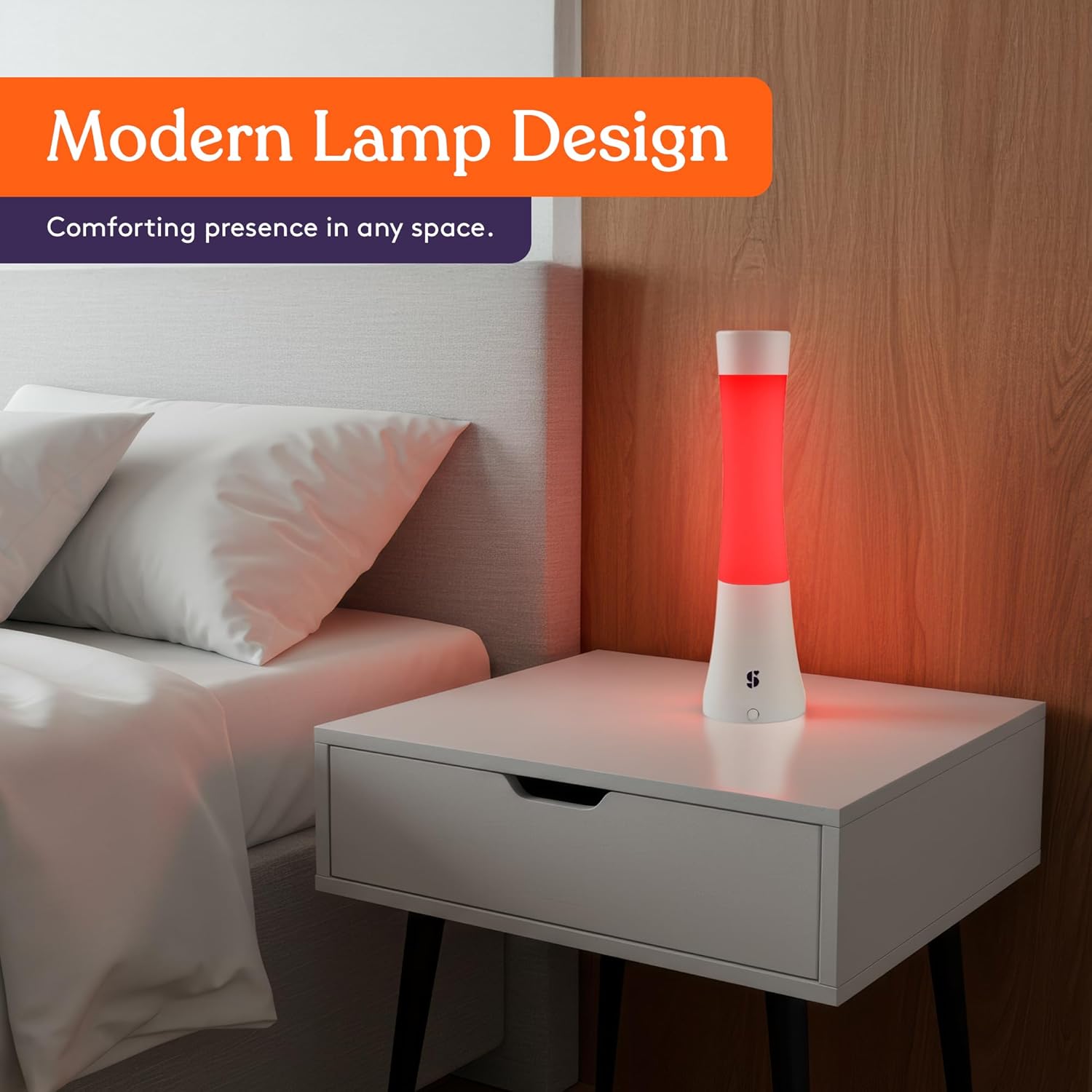 Special Supplies Sensory Light Lava Lamp for Kids and Adults – Color Changing LED Desk Lamp with Remote – Calming Night Light for Sensory Room, Bedroom, Therapy, Relaxation, Home Décor