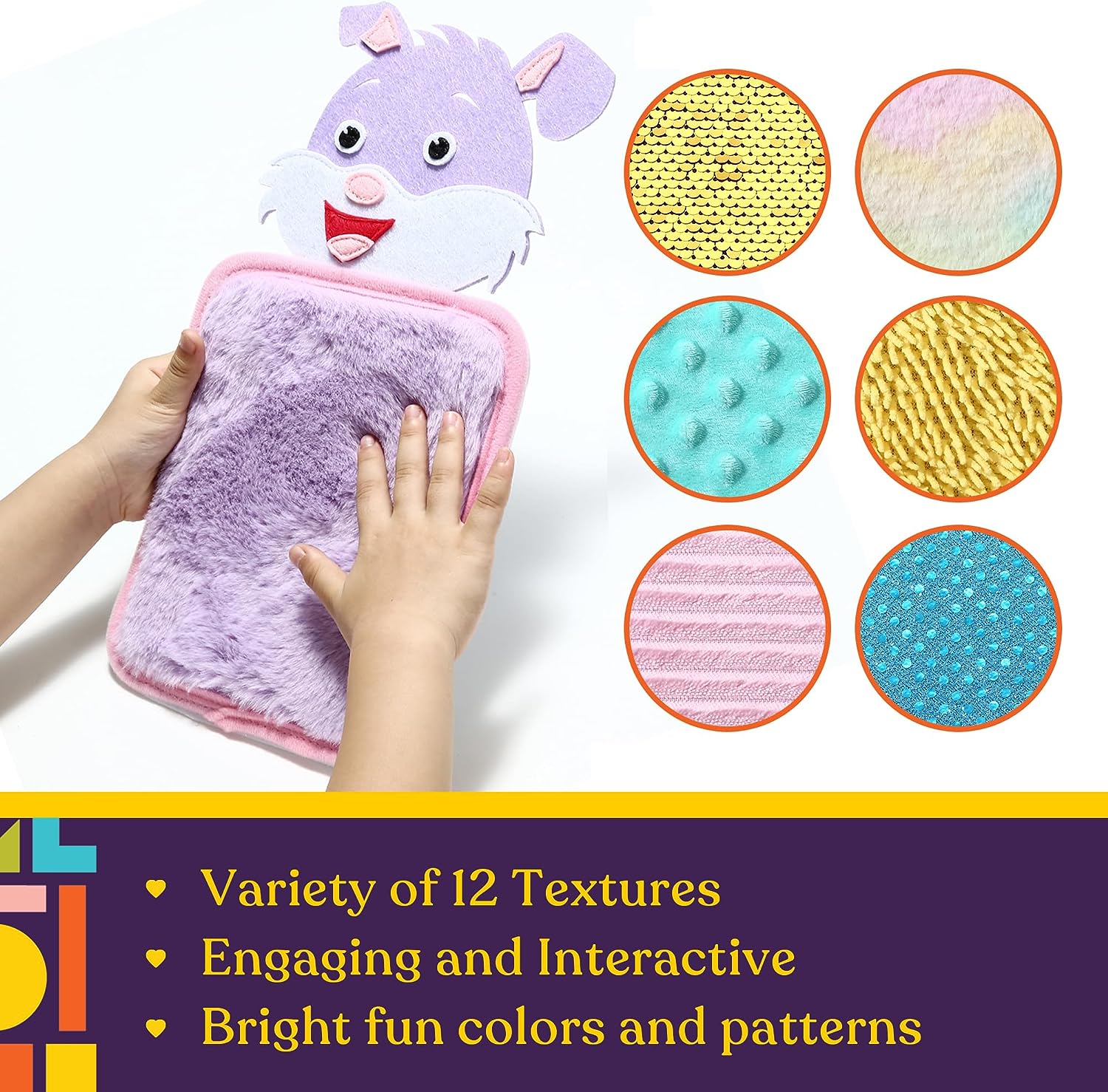 Special Supplies Sensory Zoo Animal Mats, 10 Sets, Tactile Stimulation for Kids, Supports Autistic and Processing Challenges, Calming and Stimulating Early Learning Play