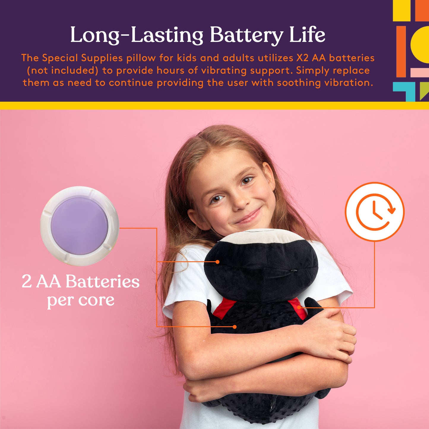 Sensory Vibrating Ladybug Pillow