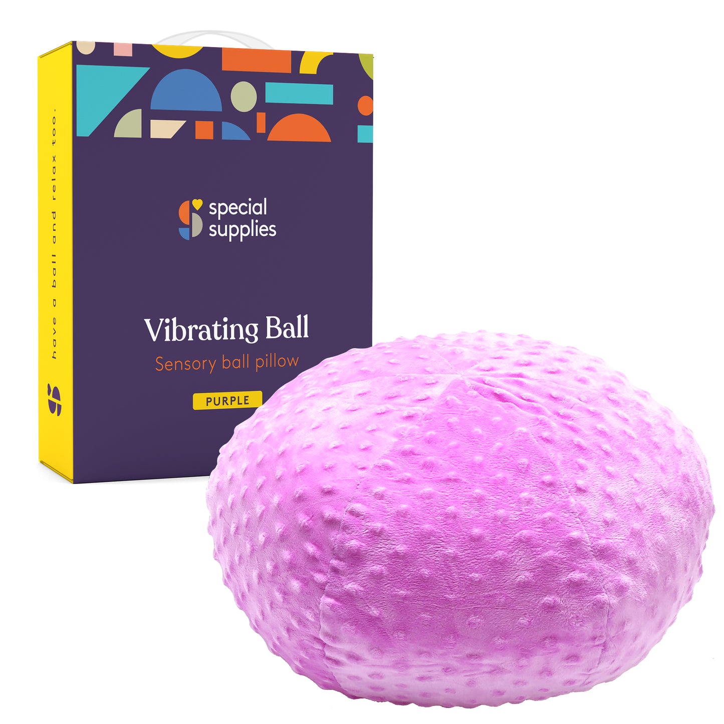 Sensory Vibrating Ball Pillow with Music and Voice Recording