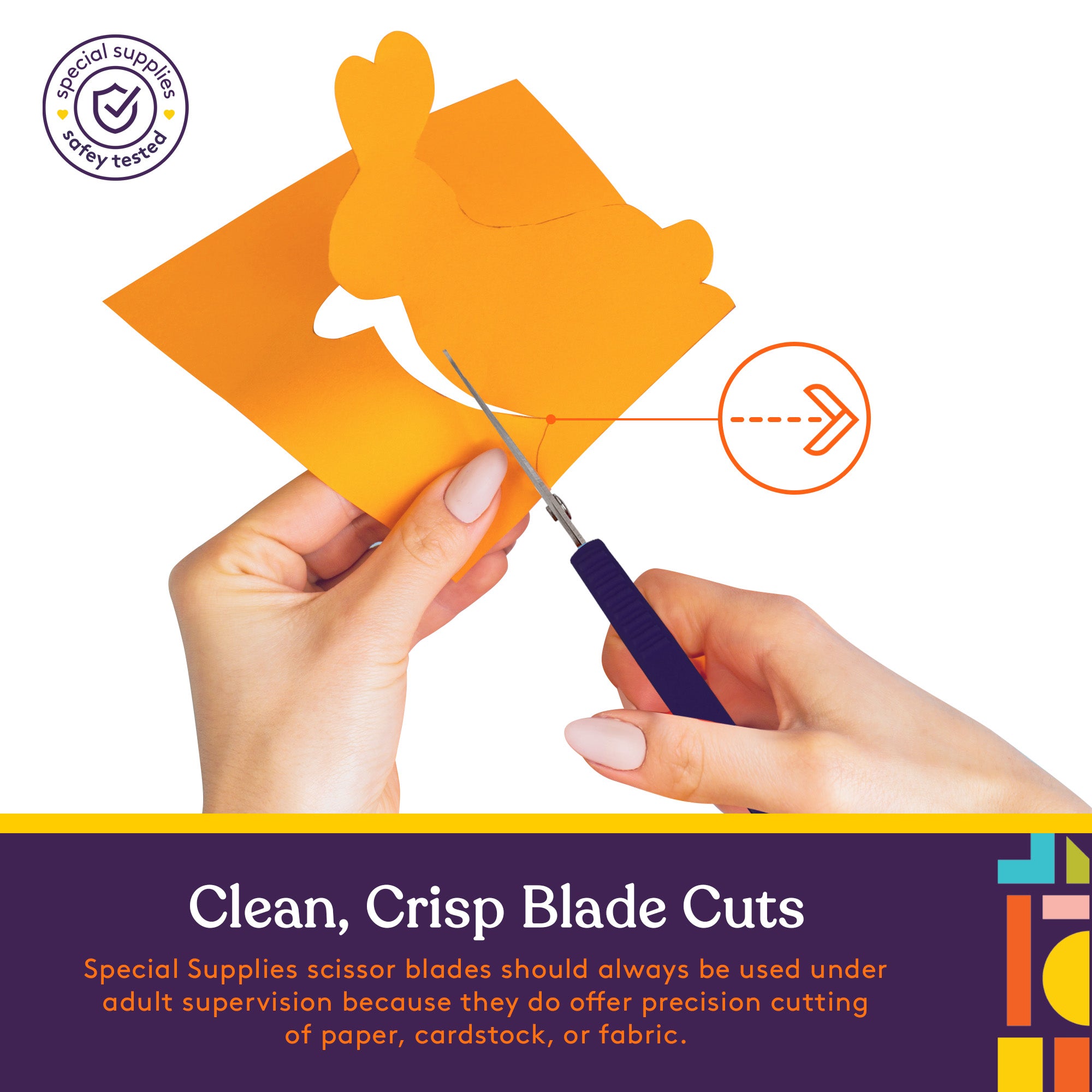 Large Loop Scissors 8" (3-Pack)