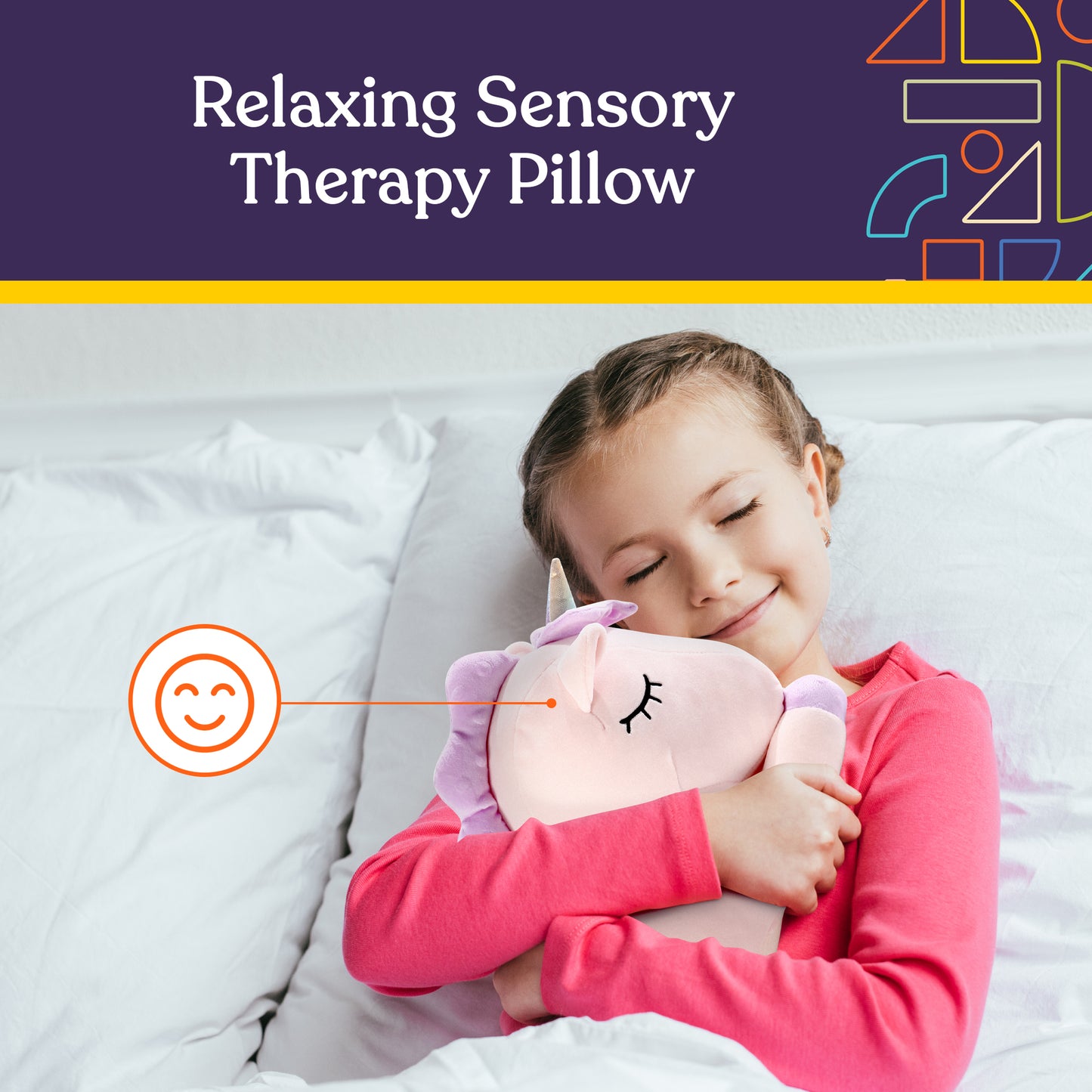 Sensory Vibrating Pillow-Unicorn