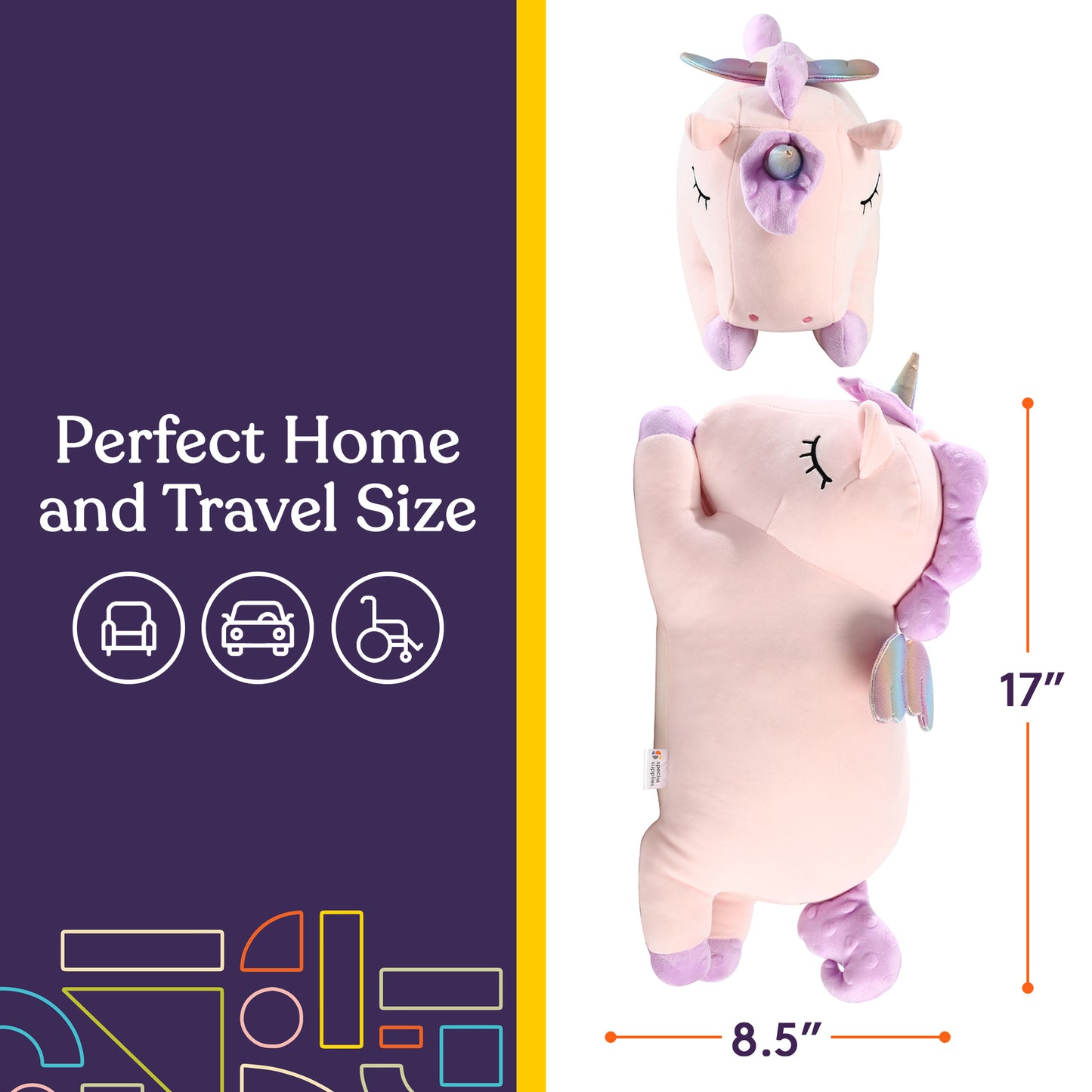 Sensory Vibrating Pillow-Unicorn