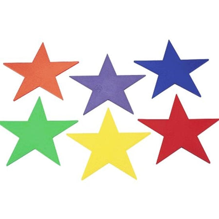 Spot Markers Star Shaped 9" Set of 6