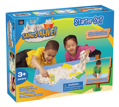 Sands Alive Starter Set+ Tray And Sculpting Tools