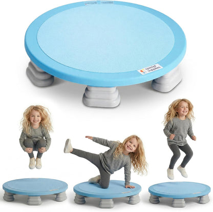 Special Supplies Kids Trampoline Rebounder Bouncing Board  Sensory Balance and Bounce Toy for Indoor and Outdoor Kids Toys - Outdoor Play Equipment