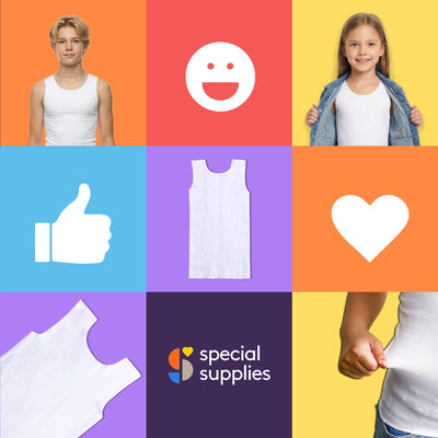 Special Supplies Kids Compression Undershirt – Seamless Deep Pressure Sensory Undershirt for Focus, Calm & Comfort – Breathable, Soft Sensory Shirt for School, Home & Travel