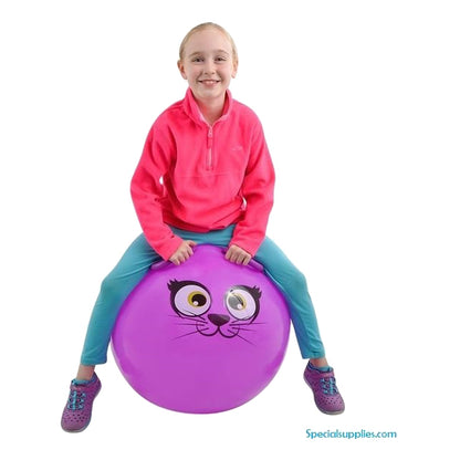 Animal Hopper Ball With Handle 20"