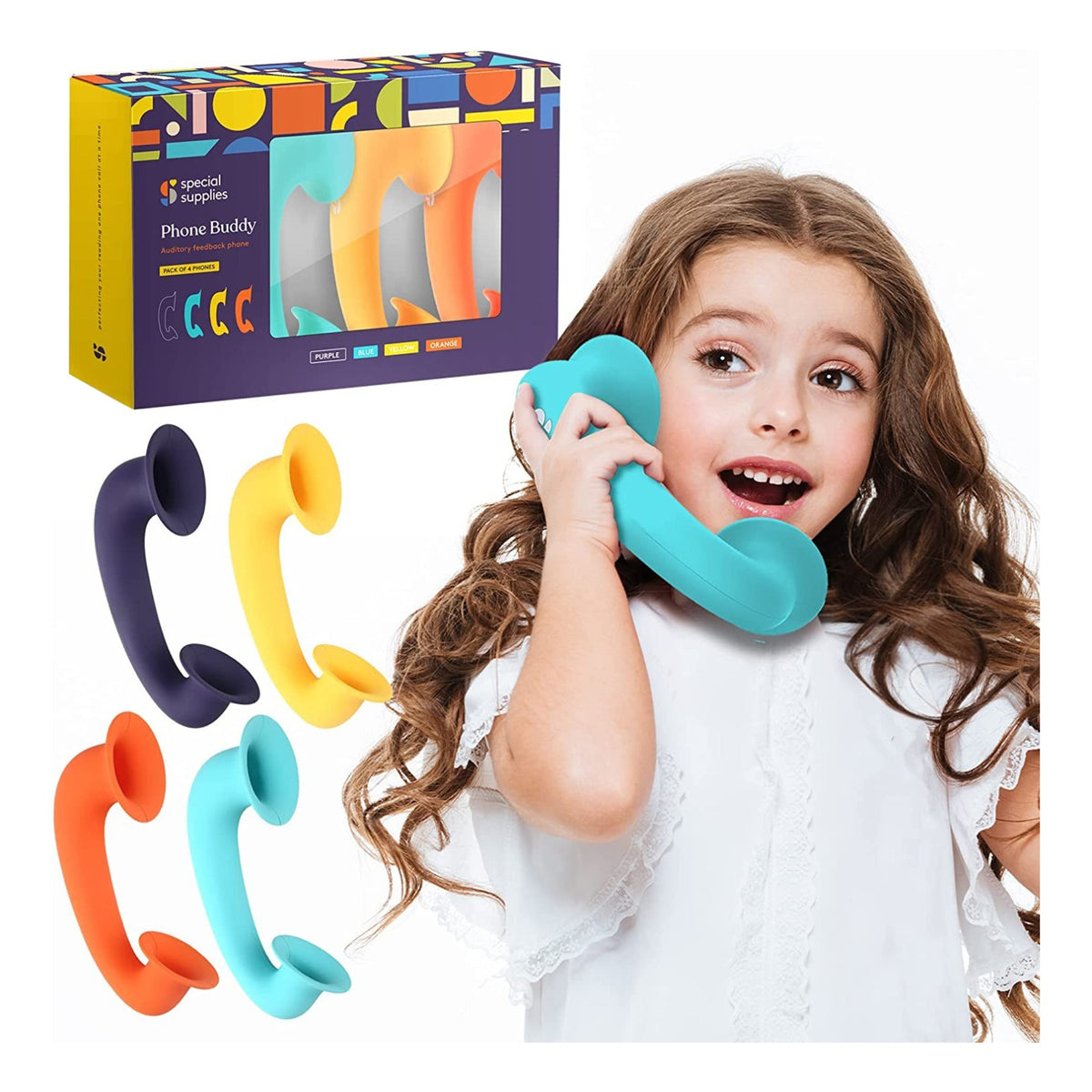 Phone Buddy (Multi Color)- 4 Pack – Special Supplies