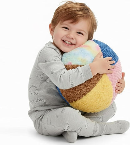 Special Supplies Vibrating Pillow Sensory Pressure Activated Calm for Kids and Adults, 14” Plush Minky Soft Cover with Textured Therapy Stimulation Bumps- 3 Vibration Modes, Music & Voice Recording