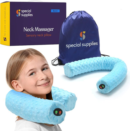 Special Supplies Sensory Vibrating Neck Pillow for Kids and Adults Plu Special Supplies Sensory Vibrating Neck Pillow for Kids and Adults Plu