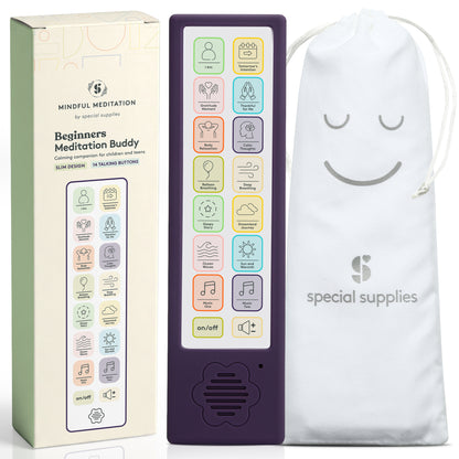 Special Supplies Meditation Buddy – Screen-Free Mindfulness & Breathing Device for Stress Relief, Calm Focus, Anxiety Support & Daily Meditation Practice for Kids