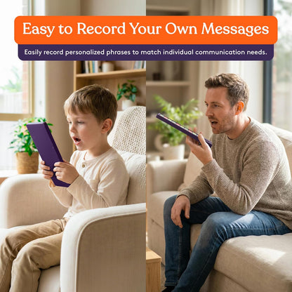 Talker Buddy AAC Communication Device for Non-Verbal Kids & Adults – Speech Therapy Aid, Recordable Talking Device, Portable AAC Device for Special Needs, Hospital, Home, School