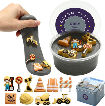 Special Supplies Sensory Therapy Putty for Kids and Adults with Cute Charms, Resistive Hand Exercise Stress Relief Therapy Putty