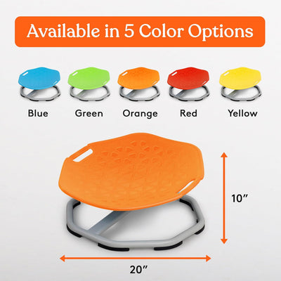 Special Supplies Sensory Spin Chair for Kids - Comfortable - Versatile Floor Chair for Playroom, Bedroom, or Nursery