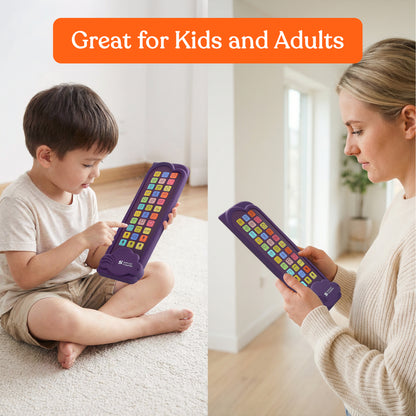 Talker Buddy AAC Communication Device for Non-Verbal Kids & Adults – Speech Therapy Aid, Recordable Talking Device, Portable AAC Device for Special Needs, Hospital, Home, School