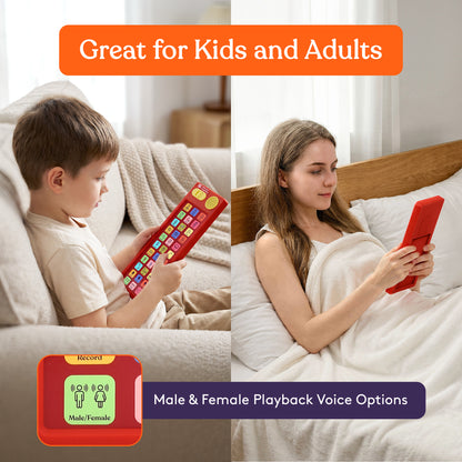 Medical Talker Buddy AAC Communication Device for Non-Verbal Patients, Kids & Adults – Hospital Bedside Speech Therapy Aid, Recordable Talking Device, Portable AAC for Medical, Clinical, Home & School Use