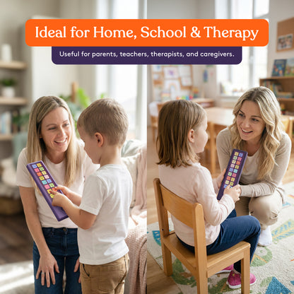 Special Supplies Emotions & Feelings AAC Communication Device – Emotion & Calm-Focused Speech Therapy Aid for Nonverbal Kids & Adults – Talking Device for Home & School