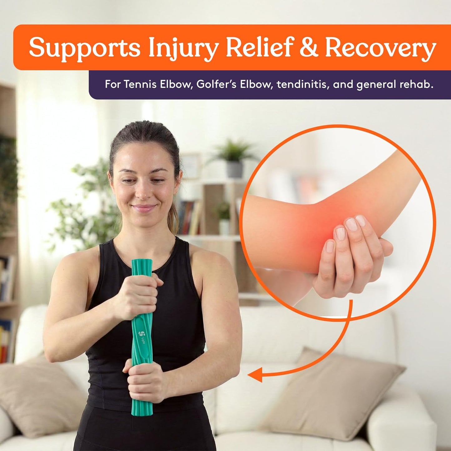 Special Supplies Physical Hand Therapy Kit, 4 Pack Putty, 3 Flexbars