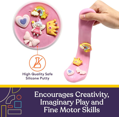Special Supplies Sensory Therapy Putty for Kids and Adults with Cute Charms, Resistive Hand Exercise Stress Relief Therapy Putty