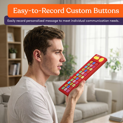 Medical Talker Buddy AAC Communication Device for Non-Verbal Patients, Kids & Adults – Hospital Bedside Speech Therapy Aid, Recordable Talking Device, Portable AAC for Medical, Clinical, Home & School Use