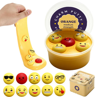 Special Supplies Sensory Therapy Putty for Kids and Adults with Cute Charms, Resistive Hand Exercise Stress Relief Therapy Putty