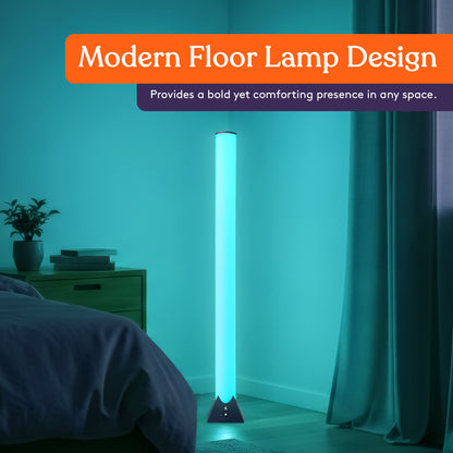 Special Supplies Sensory Light Lamp – 4.5 Foot Floor Standing Color Changing Nightlight with 11 LED Colors and Remote Control – Sensory Room Lighting for Kids and Adults