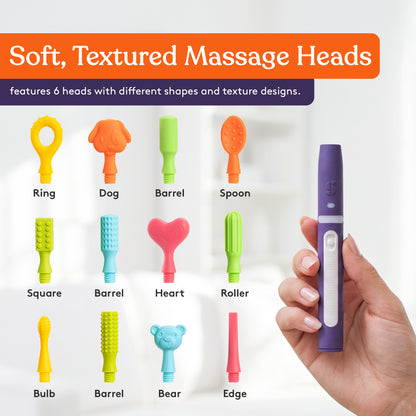 BUZZ BUDDY™ Rechargeable Oral Stimulation Kit (12 Tips Included)