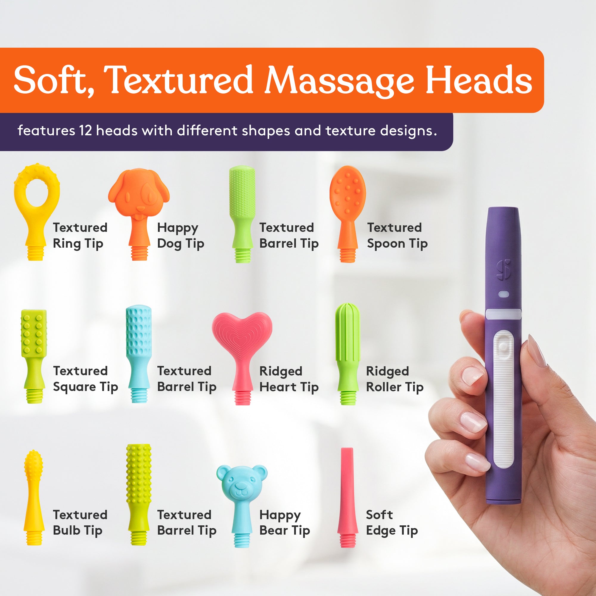 BUZZ BUDDY™ Oral Stimulation Kit (12 Tips Included)