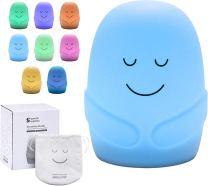 Special Supplies Breathing Buddy Meditation Toy with Relaxing Illumination, Guided Breathing Exercises, Nightlight Mode, and Elegant Gift Case Included, Great Gift Idea