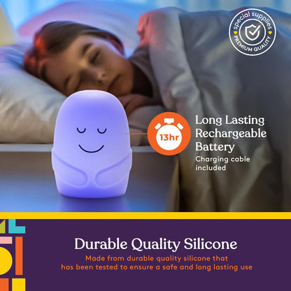 Special Supplies Breathing Buddy Meditation Toy with Relaxing Illumination, Guided Breathing Exercises, Nightlight Mode, and Elegant Gift Case Included, Great Gift Idea