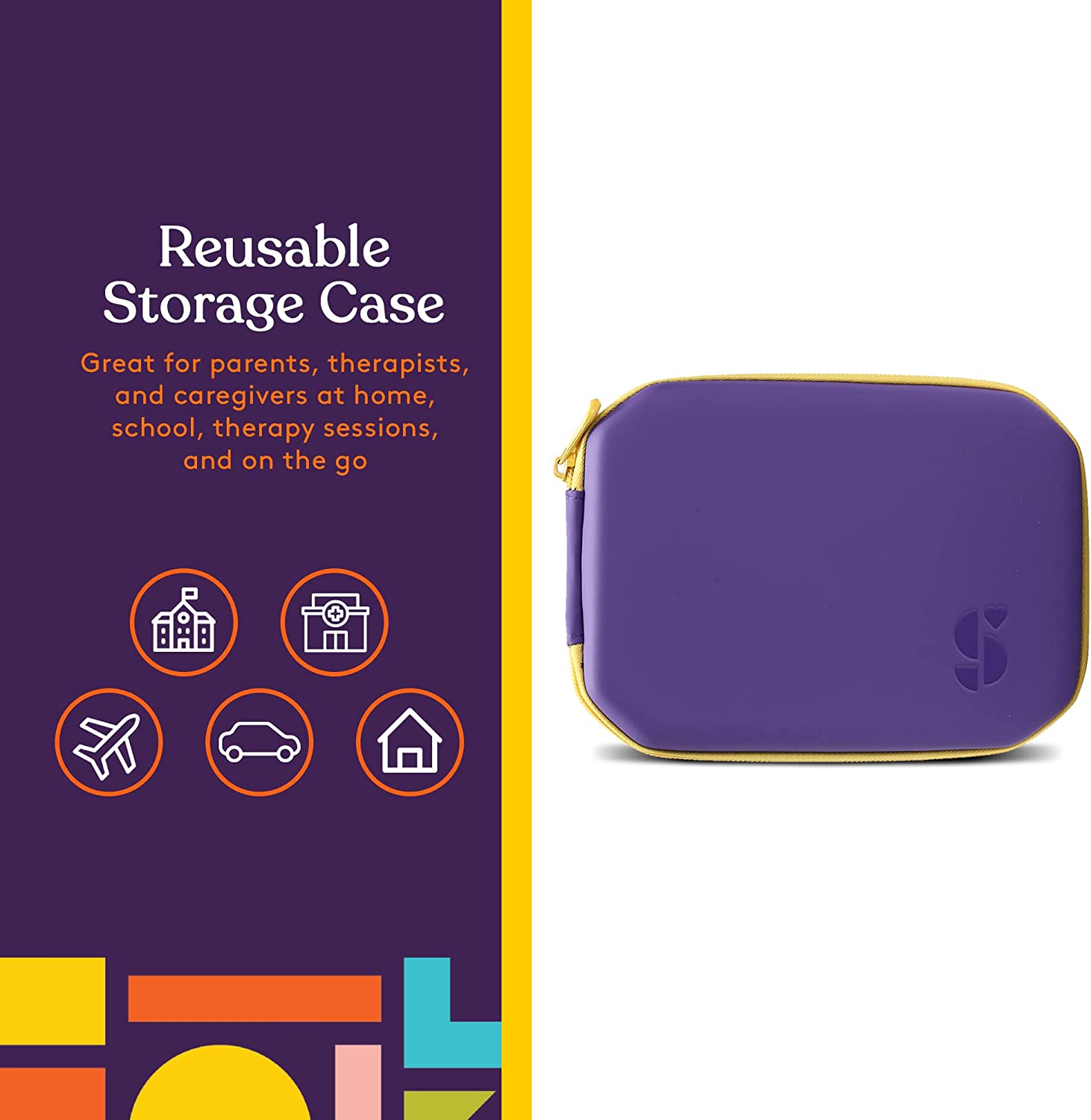 6 Replacement Tips for Buzz Buddy™ , with Travel Zipper Case