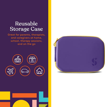 6 Replacement Tips for Buzz Buddy™ , with Travel Zipper Case