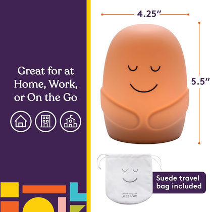 Special Supplies Breathing Buddy Meditation Toy with Relaxing Illumination, Guided Breathing Exercises, Nightlight Mode, and Elegant Gift Case Included, Great Gift Idea