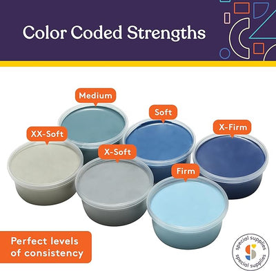 Therapy Putty (Ocean Colors): 6 Pack