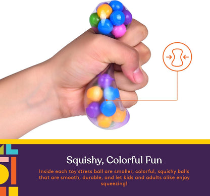 Colorful Stress Ball (4 Pack)