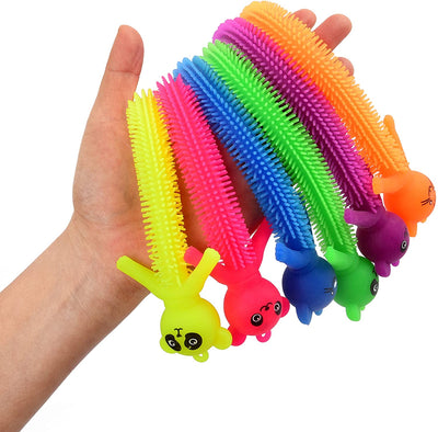 Colorful Sensory Fidget Animal Stretchy String ( Set of 12)
