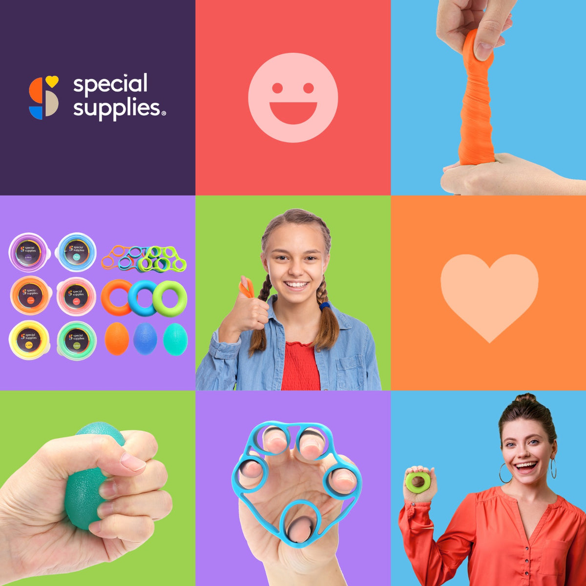 15-Piece Hand Therapy Kit – Special Supplies