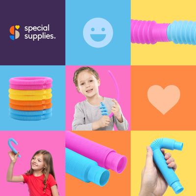 Pop Tubes (Multi-Color): 8 Pack