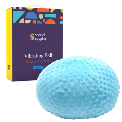 Vibrating Ball Pillow Sensory Pressure Activated for Kids and Adults