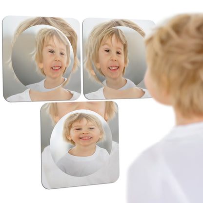 Special Supplies Sensory Bubble Wall Mirror - Interactive Acrylic Mirrors for Wall Decoration and Sensory Toys for Kids Classroom or Home -Sensory Room Decor -Visual, Tactile Stimulation