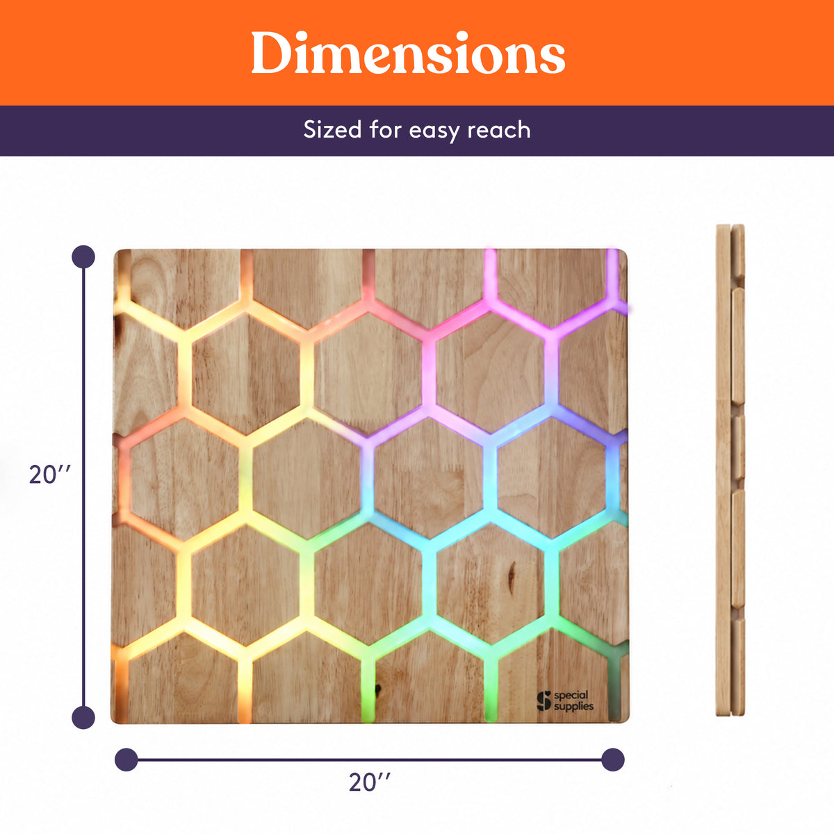 LED Hexagon Honeycomb Interactive Touch Panel