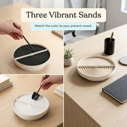 Special Supplies Sensory Sand Spinner for Kids and Adults, Great for playrooms, Sensory Rooms, Schools, Hours of Fun - Black